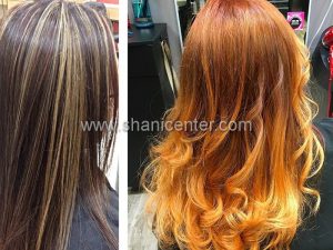 آرایشگاه بالیاژ مو