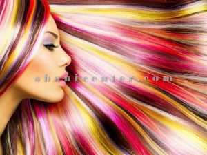 آرایشگاه رنگ مو عباس آباد