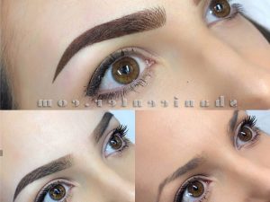 ابروی طبیعی با میکروپیگمنتیشن
