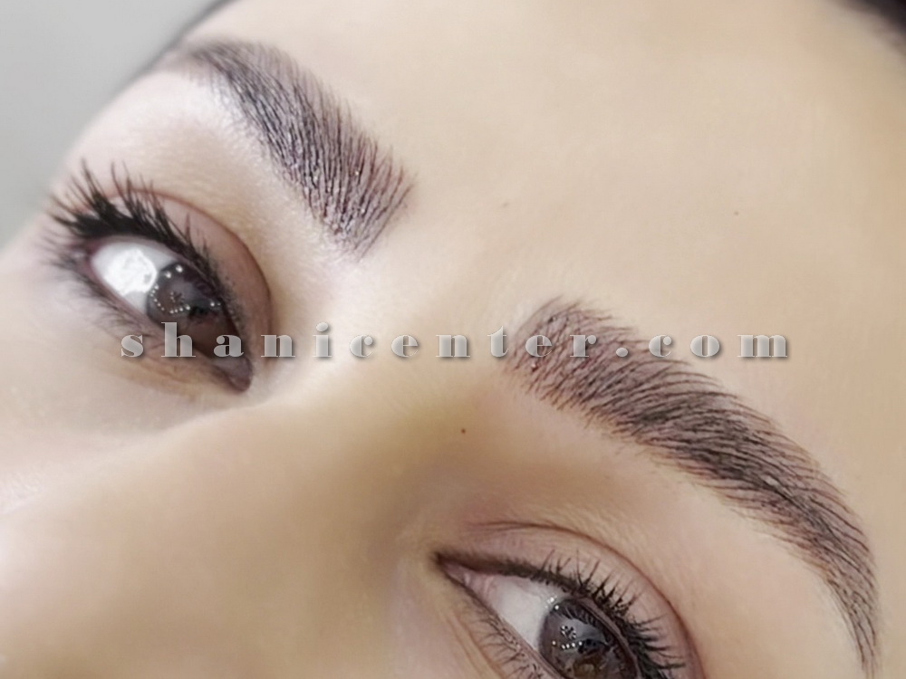 میکروی ابرو روی تتوی قدیمی