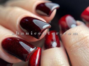 ترمیم به همراه لاک ژل ناخن (3)