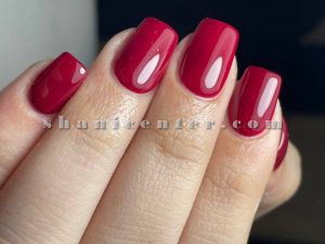 ترمیم به همراه لاک ژل ناخن (4)