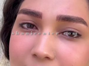 میکرو ابرو به همراه خط چشم دائم (4)