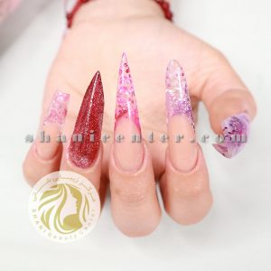 کاشت ناخن ژل روسی