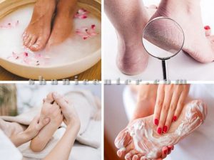 پدیکور تخصصی به همراه کفسابی با کوکتل و پدی ژل (1)